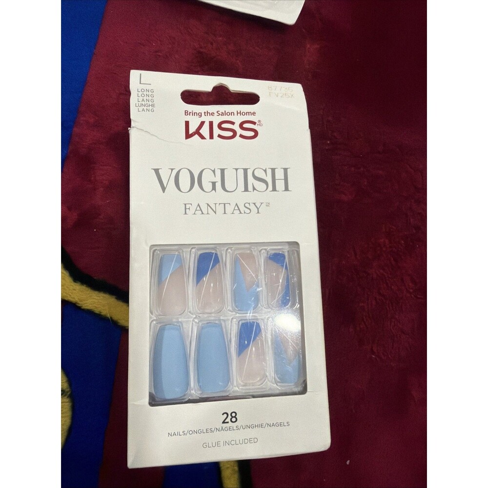 KISS Voguish Fantasy Press On Nails Long